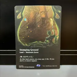 Stomping Ground (Borderless) (Galaxy Foil) Edge of Eternities Foil #378 - Image 1