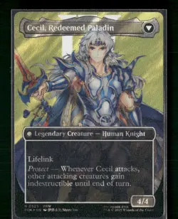 Cecil, Dark Knight (Borderless) (Surge Foil) FINAL FANTASY #525 - Image 2