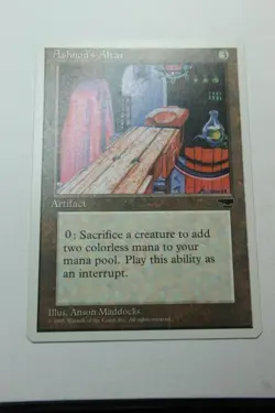 MTG Ashnod's Altar x1- -Chronicles-Lightly Played - Image 1