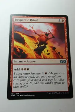 MTG Desperate Ritual x1- -Ultimate Masters-Lightly Played - Image 1