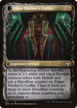 1 x Edgar, Charmed Groom Showcase Foil VOW NM MTG - Image 4