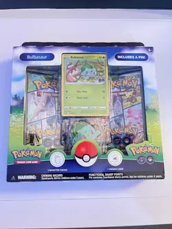 Pokemon GO Bulbasaur Pin Collection Box Sealed Pokemon - Image 1