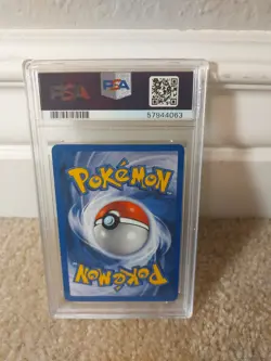 PSA 7 NM 2000 POKEMON GYM HEROES SET BROCK'S ZUBAT CARD 24/132 - Image 2