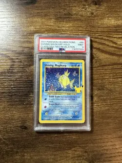 Pokemon Shining Magikarp Celebrations Classic Collection 66/64 PSA 9 Mint - Image 1