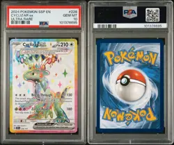 2024 POKEMON SSP EN-SURGING SPARKS ULTRA RARE #228 CYCLIZAR EX PSA 10 - Image 3