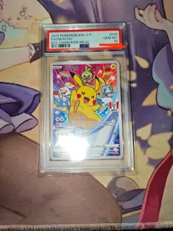 Pokemon TCG Indonesia KFC Chaki Kids Meal Promo PSA 10 Pikachu - Image 1