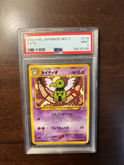 Pokemon TCG - Xatu Crossing the Ruins... Regular (Japanese) - PSA 9 - Image 1