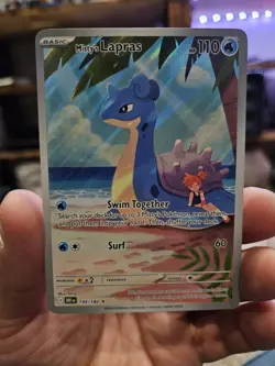 Misty's Lapras 194/182 IR - Destined Rivals Illustration Rare - NM Pokemon TCG - Image 1