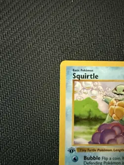 1999 1st Edition Squirtle 63/102 Common Pokemon TCG Base Set - Image 3