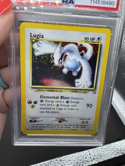 2000 TCG Pokemon Neo Genesis Lugia Holo #9/111 PSA 6 Rare Clean Slate - Image 1