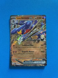 Pokemon Cynthia's Garchomp ex 104/182 Pokemon TCG Destined Rivals - Image 1