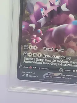 2020 DRAPION V URR💥BCCG 10💥106/185💥Pokemon💥SWSH VIVID VOLTAGE💥MINT+ - Image 4