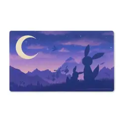 Pokemon TCG Eevee & Umbreon Twilight Playmat, Double Deck Box, & Card Sleeves - Image 4