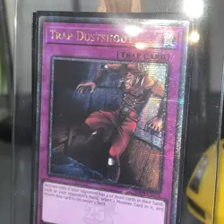 Yugioh RA04-EN121 Trap Dustshoot Quarter Century Secret Rare Card 1st Ed - Image 3