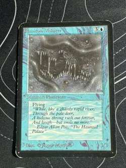 Magic the Gathering Phantom Monster Alpha Edition Regular Card - Image 1