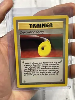 Pokemon Card - Devolution Spray Base Set 72/102 Rare Vintage NM Nintendo WOTC - Image 1