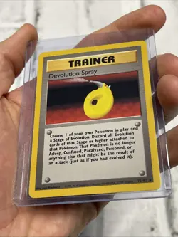 Pokemon Card - Devolution Spray Base Set 72/102 Rare Vintage NM Nintendo WOTC - Image 2