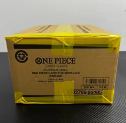 Bandai One Piece Card Game The Best Vol.2 PRB02 Case Japanese New Sealed - Image 1