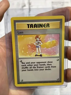 LASS - 75/102 - Base Set - Pokemon Card NM Vintage Vtg Nintendo TCG Rare WOTC - Image 1