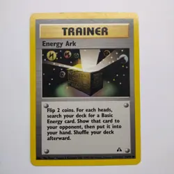 Pokemon Card Energy Ark 75/75 Neo Discovery Common LP - Image 1