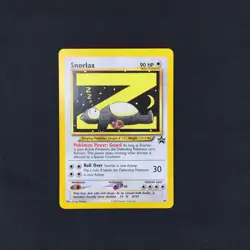 2002 Pokemon Black Star Promo Card #49 Snorlax WOTC NM/Never Played - Image 1