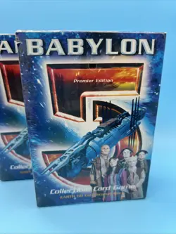 4x Babylon 5 Premiere Collectible Card Game CCG - Earth Starter 60 Card Deck - Image 2