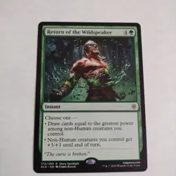 MTG Return of the Wildspeaker #172 Throne of Eldraine Magic Card NM/M PACK FRESH - Image 1