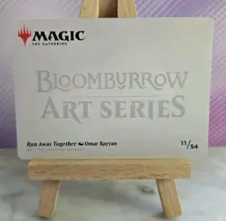 MTG: Bloomburrow Art Series - Run Away Together 11/54 - NM Condition - Image 2