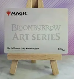 MTG: Bloomburrow Art Series - The Odd Acorn Gang 32/54 - NM Condition - Image 2