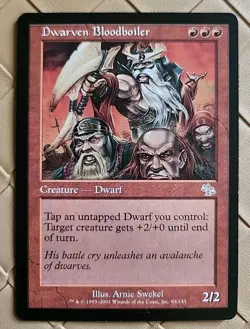 Dwarven Bloodboiler Judgment Regular NM Near Mint MTG - Image 1
