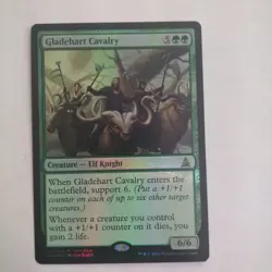 MTG FOIL Gladehart Cavalry - Oath of the Gatewatch - Image 1