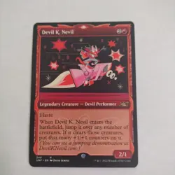1x (249) Devil K. Nevil - SHOWCASE MTG Unfinity NM Magic Regular - Image 1