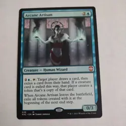Arcane Artisan 036 Kaldheim Commander KHC MTG NM/LP - Image 1