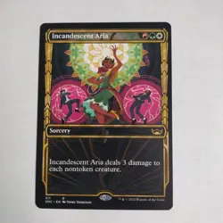 Incandescent Aria | MTG | SHOWCASE | SNC | 311 | Same Day Shipping! - Image 1