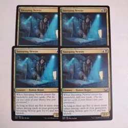 x4 Snooping Newsie | MTG | SNC | 222/281 | Same Day Shipping! - Image 1