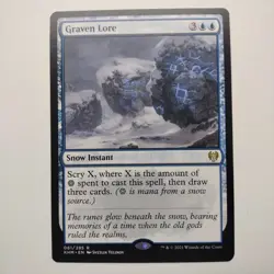 Graven Lore | MTG | KHM | 061/285 | Same Day Shipping! - Image 1