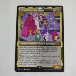 MTG Unfinity Grand Marshal Macie (Showcase) 260 Regular Mythic NM - Image 1