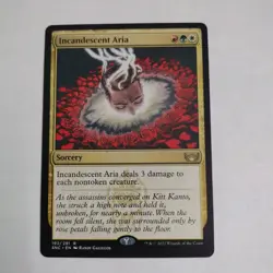 Incandescent Aria | MTG | SNC | 192/281 | Same Day Shipping! - Image 1