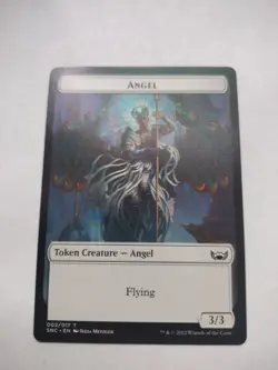 MTG Angel Token Streets of New Capenna 2/017 Regular Token - Image 1