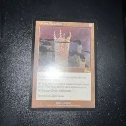 MTG Grim Monolith Urza's Legacy Regular Lightly Played Condition - Image 1