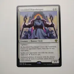 Anointed Peacekeeper | MTG | DMU | 002/281 | Same Day Shipping! - Image 1