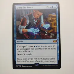 Even the Score | MTG | SNC | 042/281 | Same Day Shipping! - Image 1
