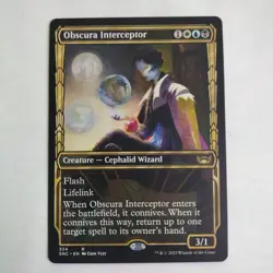 Obscura Interceptor | MTG | SNC | 324 | Same Day Shipping! - Image 1