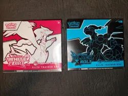Pokemon Center Black Bolt and White Flare ETB Bundle - Image 1