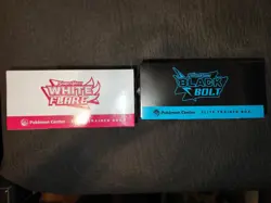 Pokemon Center Black Bolt and White Flare ETB Bundle - Image 2
