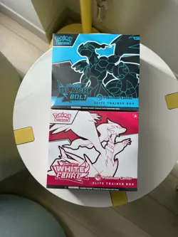 Pokemon Center Black Bolt and White Flare ETB Bundle - Image 1