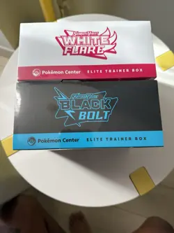 Pokemon Center Black Bolt and White Flare ETB Bundle - Image 5