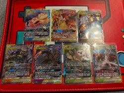 Pokemon TCG Tag Team GX Japanese Lot Charizard Zekrom Slowpoke Machamp NM-MT - Image 1
