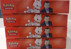 Pokemon TCG Team Rockets Mewtwo EX Box Lot Of 4 - Image 3