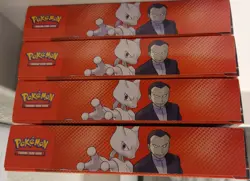 Pokemon TCG Team Rockets Mewtwo EX Box Lot Of 4 - Image 5